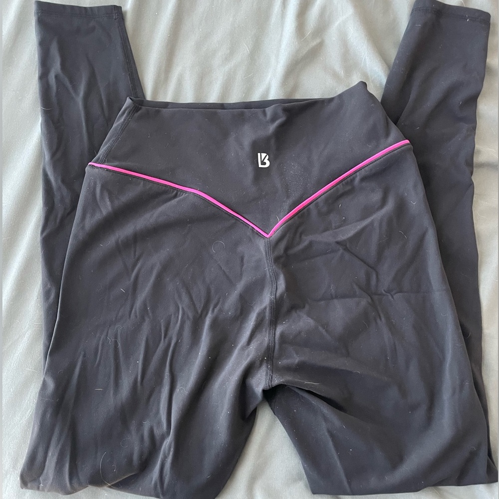 BuffBunny Aurora Leggings Pink Lights/Black